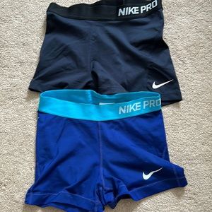Nike Pro Shorts - size small